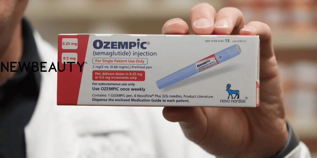 doctor holding a box of ozempic