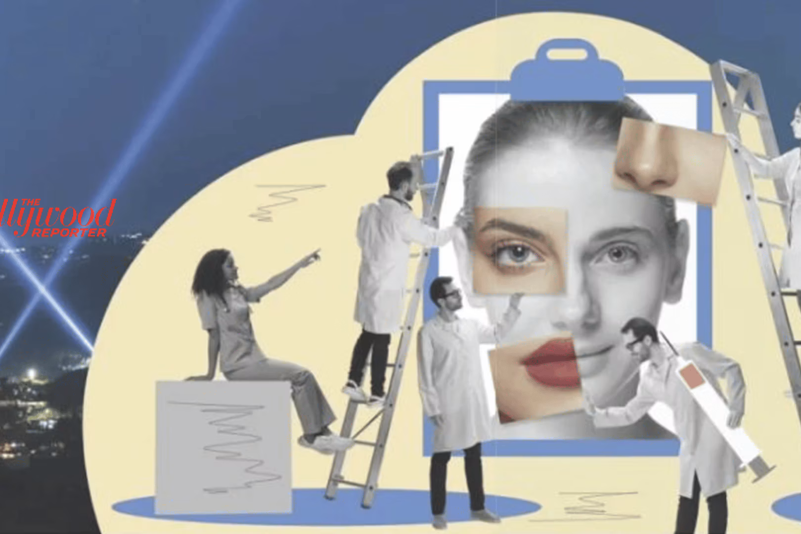 Hollywood reporter press on Deep Plane Facelift