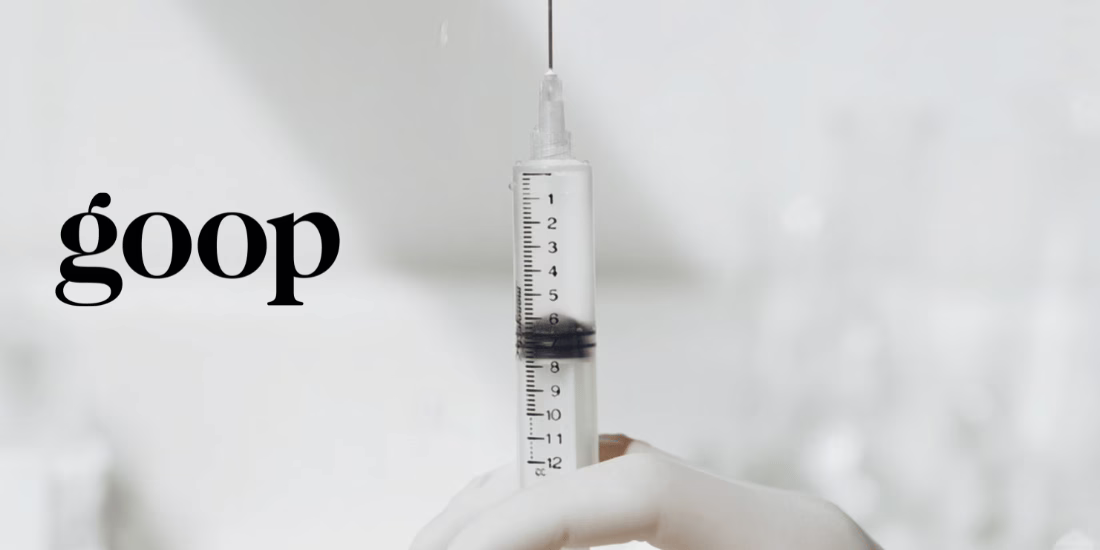 Dr. Azizzadeh featured in Goop Magazine