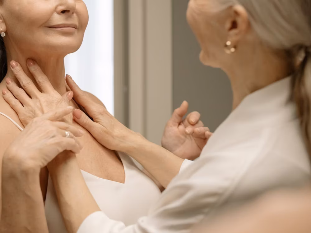 woman who just got a Revision Facelift