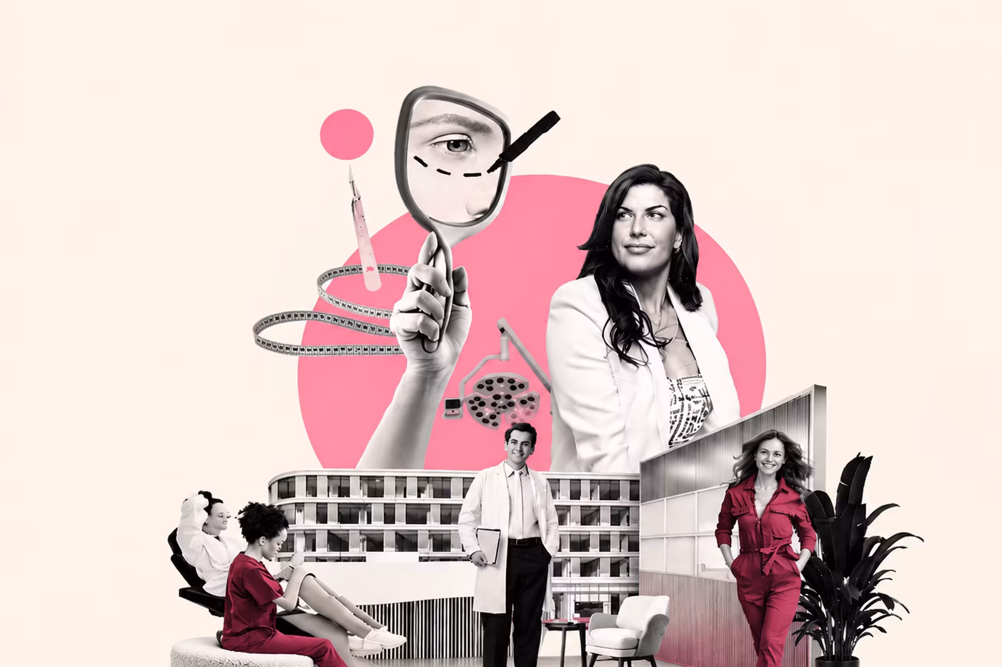 Modern Aesthetic Clinic Collage